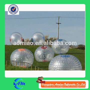 Perfecto zorb bola de pvc / buena bola zorb claro / bola zorb para niño